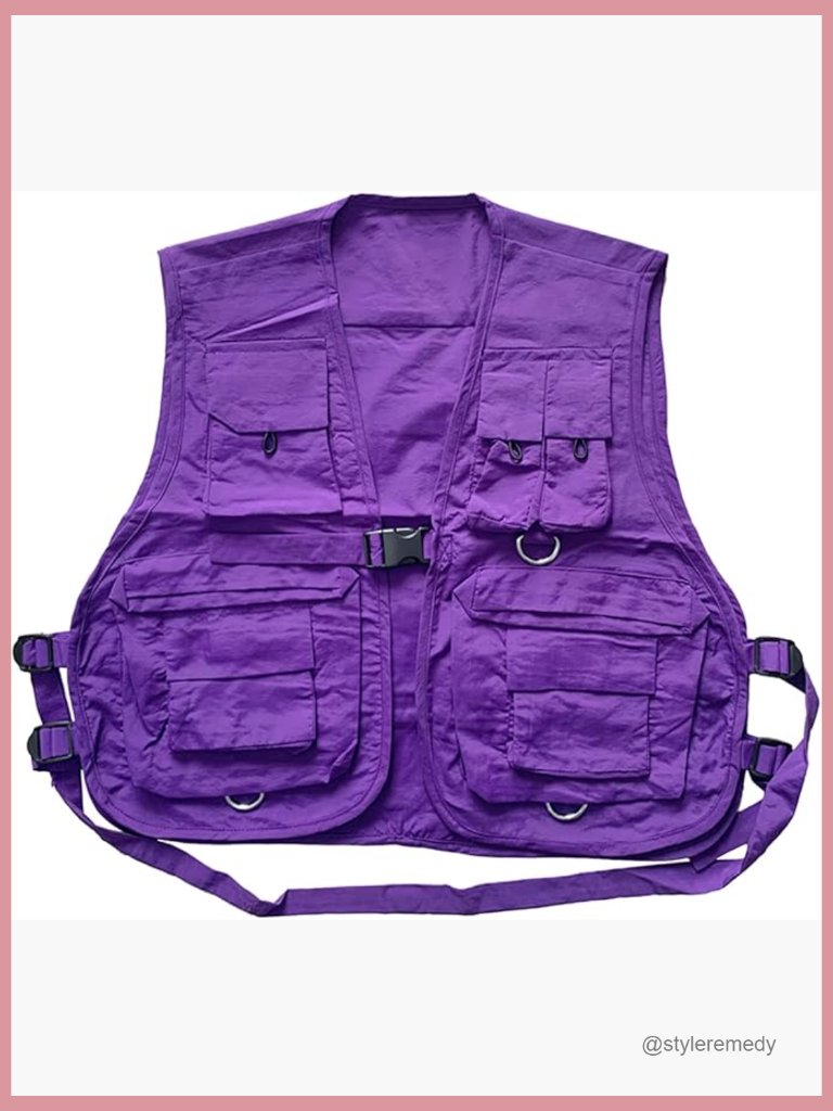 Women's Sleeveless Safari Fishing Vest With Multi-Pockets, Lightweight Active